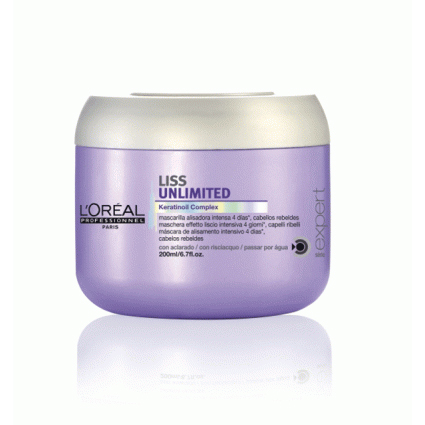 loreal expert mascarilla liss unlimited 200ml